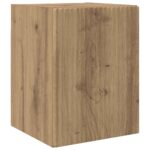 vidaXL TV nástenná skriňa 2 pcs Remeselnícky dub 30 x 31 x 40 cm – Obrázok 5