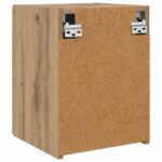 vidaXL TV nástenná skriňa 2 pcs Remeselnícky dub 30 x 31 x 40 cm – Obrázok 9