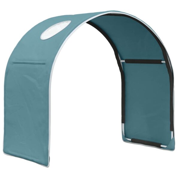 vidaXL Tunelová posteľ 2 pcs Svetlomodrá 211 x 52,5 x 2 cm Polyester – Obrázok 4
