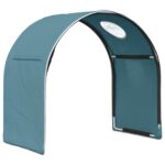 vidaXL Tunelová posteľ 2 pcs Svetlomodrá 211 x 52,5 x 2 cm Polyester – Obrázok 8