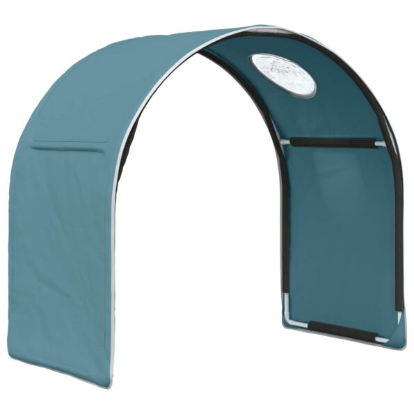 vidaXL Tunelová posteľ 2 pcs Svetlomodrá 211 x 52,5 x 2 cm Polyester – Obrázok 8
