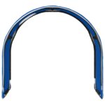 vidaXL Tunelová posteľ 2 pcs Modrá 211 x 52,5 x 2 cm Polyester – Obrázok 6