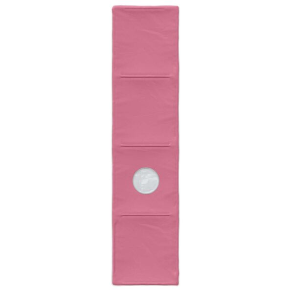 vidaXL Tunelová posteľ 2 pcs Ružová 211 x 52,5 x 2 cm Polyester – Obrázok 4