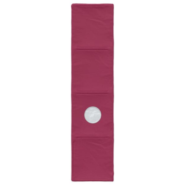 vidaXL Tunelová posteľ 2 pcs Červená 211 x 52,5 x 2 cm Polyester – Obrázok 5