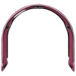vidaXL Tunelová posteľ 2 pcs Červená 211 x 52,5 x 2 cm Polyester – Obrázok 6