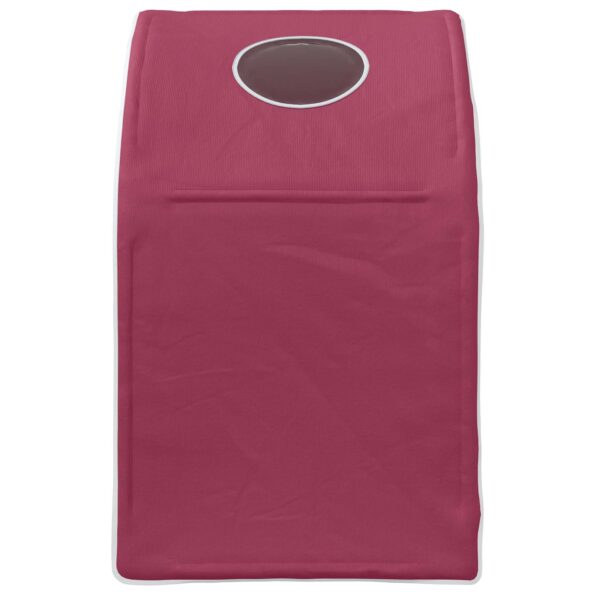 vidaXL Tunelová posteľ 2 pcs Červená 211 x 52,5 x 2 cm Polyester – Obrázok 7