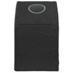 vidaXL Tunelová posteľ 2 pcs Čierna 211 x 52,5 x 2 cm Polyester – Obrázok 6