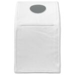 vidaXL Tunelová posteľ 2 pcs Biela 211 x 52,5 x 2 cm Polyester – Obrázok 7