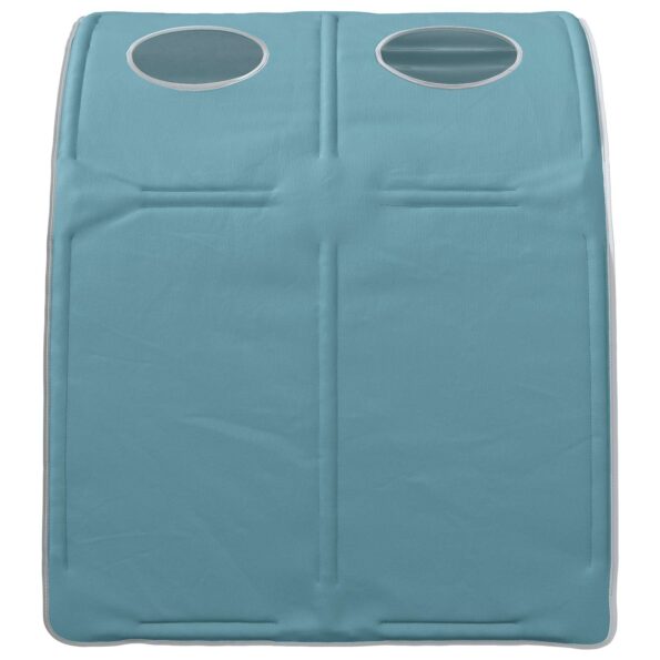 vidaXL Tunelová posteľ 2 pcs Svetlomodrá 211 x 67.5 x 2 cm Polyester – Obrázok 7