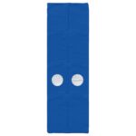 vidaXL Tunelová posteľ 2 pcs Modrá 211 x 67.5 x 2 cm Polyester – Obrázok 5