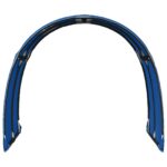 vidaXL Tunelová posteľ 2 pcs Modrá 211 x 67.5 x 2 cm Polyester – Obrázok 6