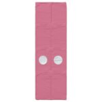 vidaXL Tunelová posteľ 2 pcs Ružová 211 x 67.5 x 2 cm Polyester – Obrázok 5
