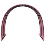 vidaXL Tunelová posteľ 2 pcs Ružová 211 x 67.5 x 2 cm Polyester – Obrázok 6