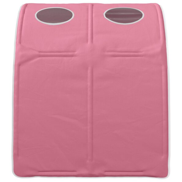 vidaXL Tunelová posteľ 2 pcs Ružová 211 x 67.5 x 2 cm Polyester – Obrázok 7
