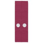 vidaXL Tunelová posteľ 2 pcs Červená 211 x 67.5 x 2 cm Polyester – Obrázok 5