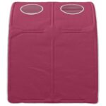 vidaXL Tunelová posteľ 2 pcs Červená 211 x 67.5 x 2 cm Polyester – Obrázok 7
