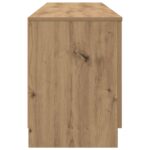 vidaXL Úložný kabinet na poschodovú posteľ 2 ks Dub artisan – Obrázok 6
