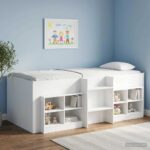 vidaXL Skriňa pod posteľ 2 pcs Biela 66 x 33 x 48 cm Kompozitné drevo