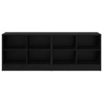 vidaXL Skriňa pod posteľ s poličkou 2 pcs Čierny dub 66 x 33 x 48 cm – Obrázok 5