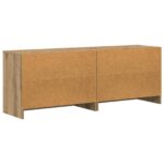 vidaXL Skriňa pod posteľ s poličkou 2 pcs Dub artisan 66 x 33 x 48 cm – Obrázok 7