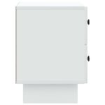 vidaXL Nočný stolík Biela 43 x 34,5 x 47,5 cm Kompozitné drevo – Obrázok 5