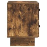 vidaXL Nočný stolík Dymový dub 43 x 34,5 x 47,5 cm Kompozitné drevo – Obrázok 5