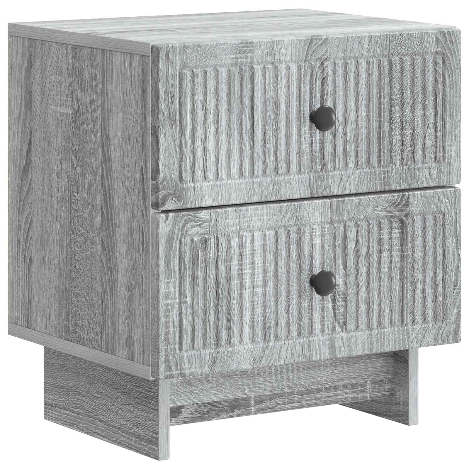 893847_1.jpg vidaXL Nočný stolík Sivá sonoma 43 x 34,5 x 47,5 cm Kompozitné drevo – Obrázok 1