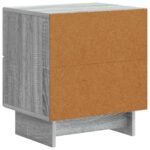 vidaXL Nočný stolík Sivá sonoma 43 x 34,5 x 47,5 cm Kompozitné drevo – Obrázok 6
