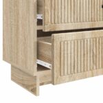 vidaXL Nočný stolík Dub sonoma 62 x 34,5 x 47,5 cm Kompozitné drevo – Obrázok 8