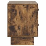 vidaXL Nočný stolík Dymový dub 62 x 34,5 x 47,5 cm Kompozitné drevo – Obrázok 5