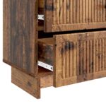 vidaXL Nočný stolík Staré drevo 62 x 34,5 x 47,5 cm Kompozitné drevo – Obrázok 8