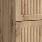 vidaXL Nočný stolík Dub artisan 62 x 34,5 x 47,5 cm Kompozitné drevo – Obrázok 7