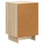 vidaXL Nočný stolík Dub sonoma 43 x 41 x 66,5 cm Kompozitné drevo – Obrázok 6