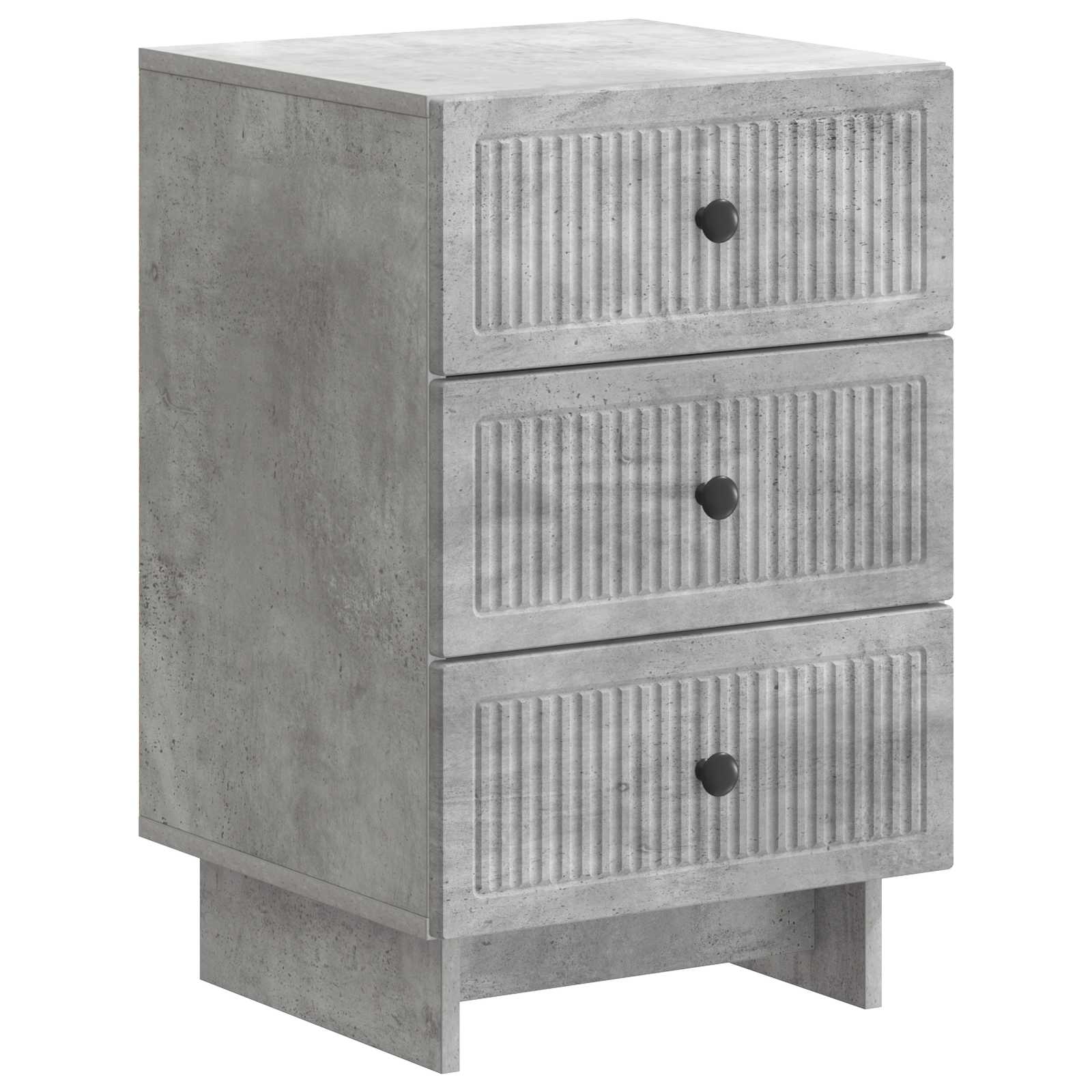 893868_1.jpg vidaXL Nočný stolík Betónovo sivá 43 x 41 x 66,5 cm Kompozitné drevo – Obrázok 1