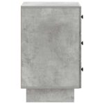 vidaXL Nočný stolík Betónovo sivá 43 x 41 x 66,5 cm Kompozitné drevo – Obrázok 5