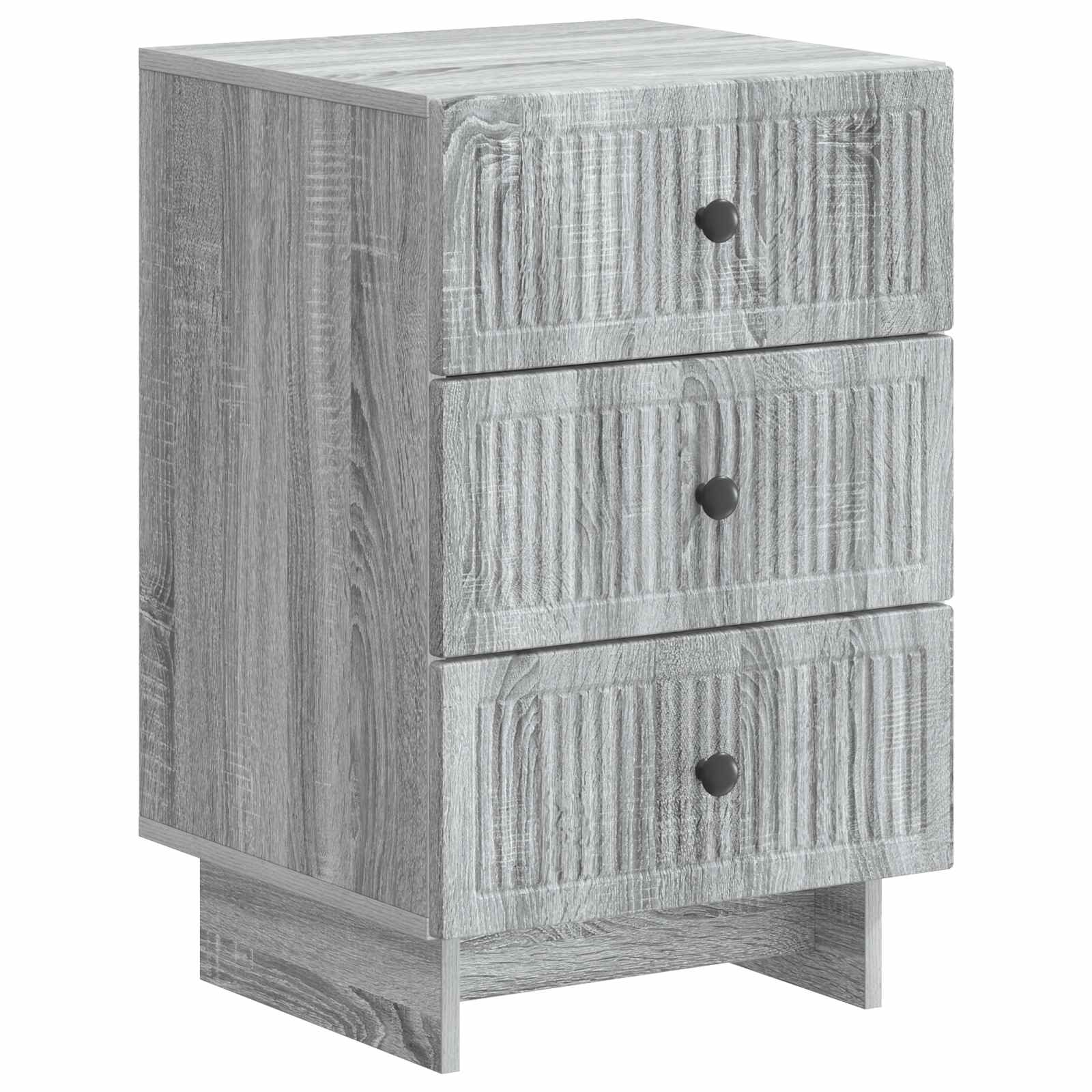 893871_1.jpg vidaXL Nočný stolík Sivá sonoma 43 x 41 x 66,5 cm Kompozitné drevo – Obrázok 1
