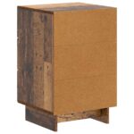 vidaXL Nočný stolík Staré drevo 43 x 41 x 66,5 cm Kompozitné drevo – Obrázok 6