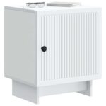vidaXL Nočný stolík 2 pcs Biela 43 x 34,5 x 50 cm Kompozitné drevo – Obrázok 2