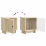 vidaXL Nočný stolík 2 pcs Dub sonoma 43 x 34,5 x 50 cm – Obrázok 10