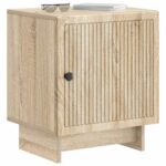 vidaXL Nočný stolík 2 pcs Dub sonoma 43 x 34,5 x 50 cm – Obrázok 2