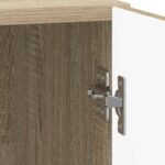vidaXL Nočný stolík 2 pcs Dub sonoma 43 x 34,5 x 50 cm – Obrázok 9