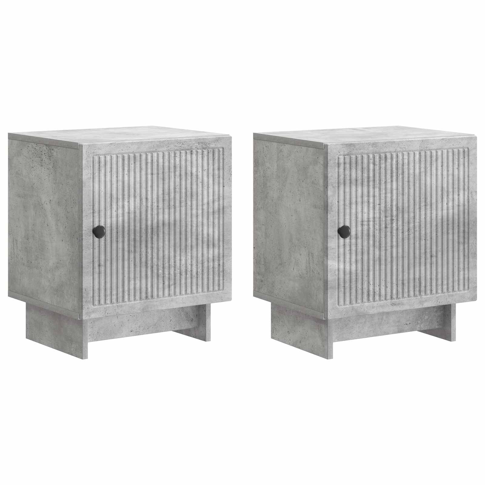 893882_1.jpg vidaXL Nočný stolík 2 pcs Betónovo sivá 43 x 34,5 x 50 cm – Obrázok 1