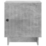 vidaXL Nočný stolík 2 pcs Betónovo sivá 43 x 34,5 x 50 cm – Obrázok 5