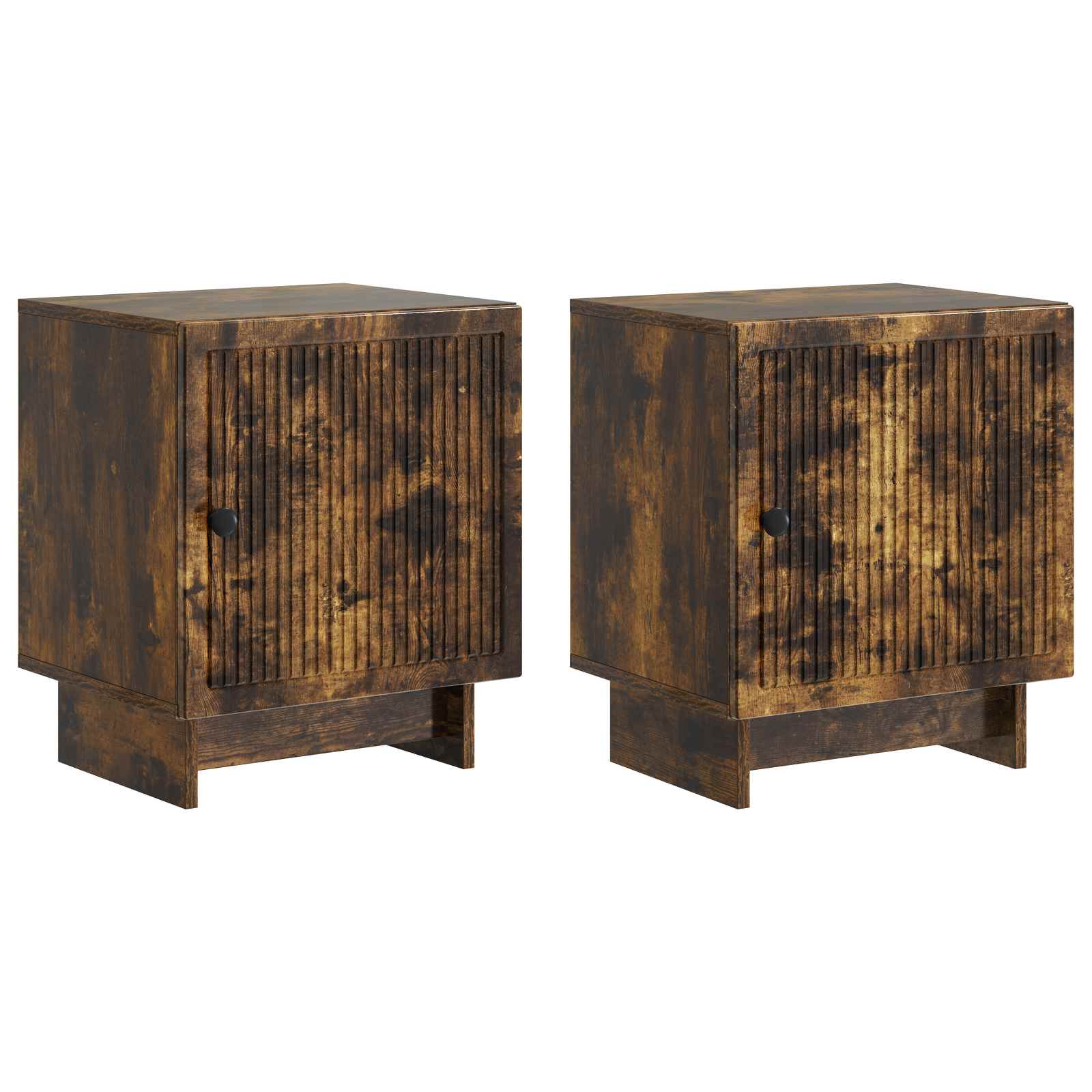 893886_1.jpg vidaXL Nočný stolík 2 pcs Dymový dub 43 x 34,5 x 50 cm – Obrázok 1