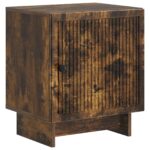 vidaXL Nočný stolík 2 pcs Dymový dub 43 x 34,5 x 50 cm – Obrázok 3