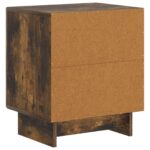 vidaXL Nočný stolík 2 pcs Dymový dub 43 x 34,5 x 50 cm – Obrázok 7
