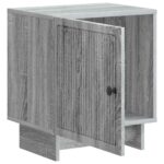 vidaXL Nočný stolík Sivá sonoma 43 x 34,5 x 50 cm Kompozitné drevo – Obrázok 3