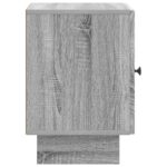 vidaXL Nočný stolík Sivá sonoma 43 x 34,5 x 50 cm Kompozitné drevo – Obrázok 5