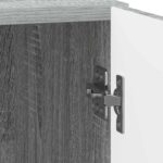 vidaXL Nočný stolík Sivá sonoma 43 x 34,5 x 50 cm Kompozitné drevo – Obrázok 8