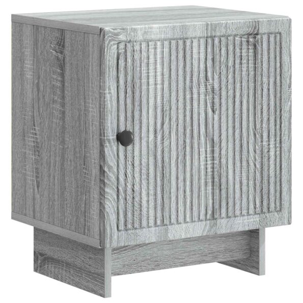 vidaXL Nočný stolík 2 pcs Sivá sonoma 43 x 34,5 x 50 cm – Obrázok 3